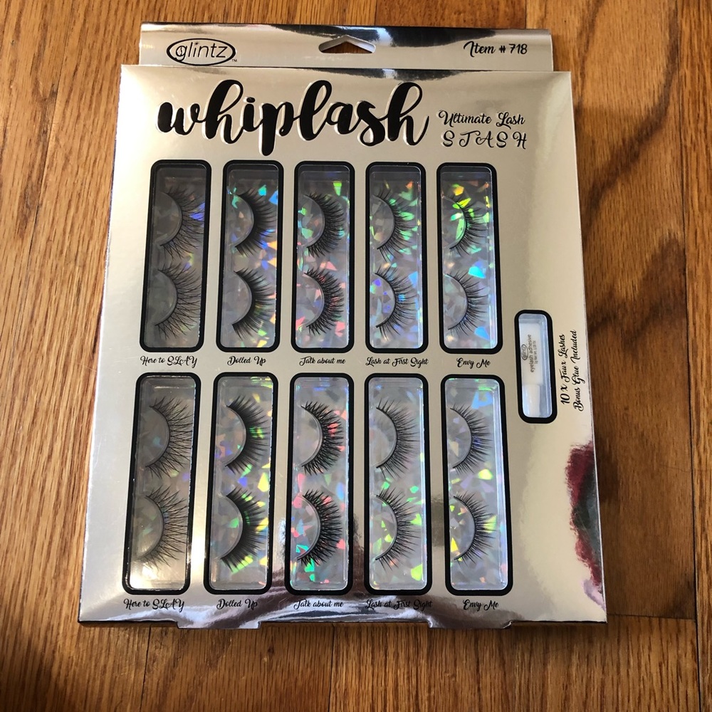 10 pair eyelashes collection